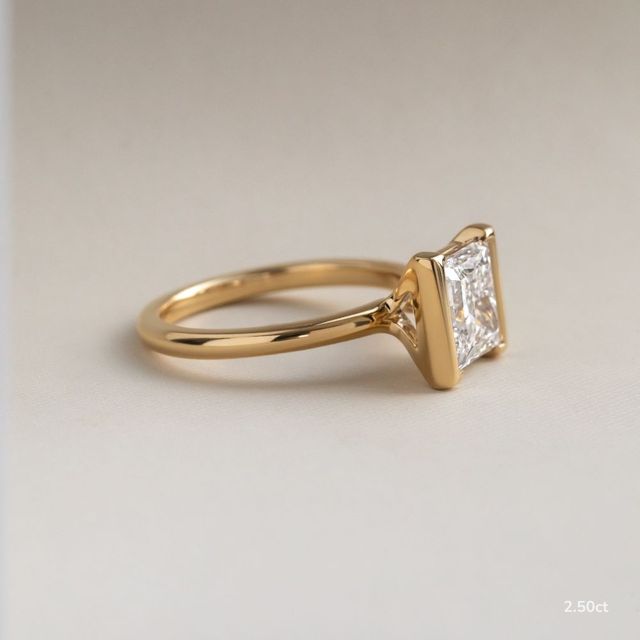 Avian Yellow Gold Solitaire Engagement Ring