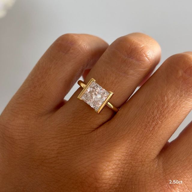 Avian Yellow Gold Solitaire Engagement Ring