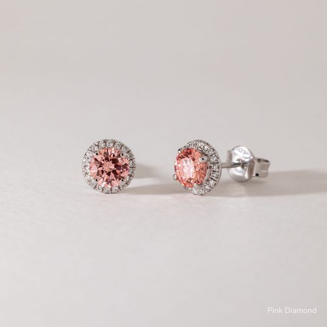 Flur Round Diamond In White Gold
