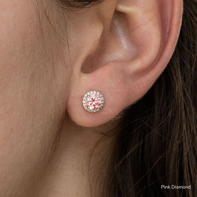 Flur Round Diamond In White Gold