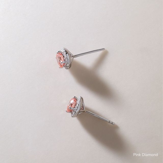 Flur Round Diamond In White Gold