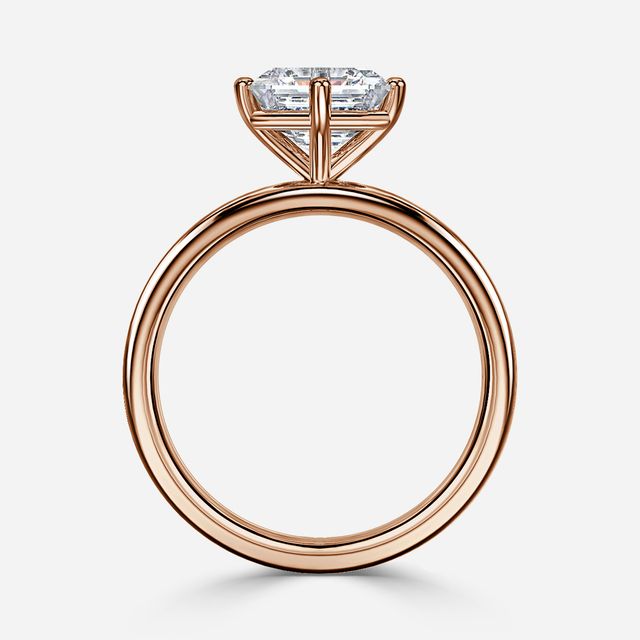 Nora Rose Gold Solitaire Engagement Ring