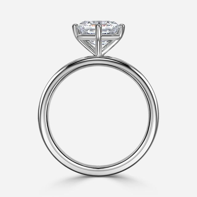 Nora White Gold Solitaire Engagement Ring