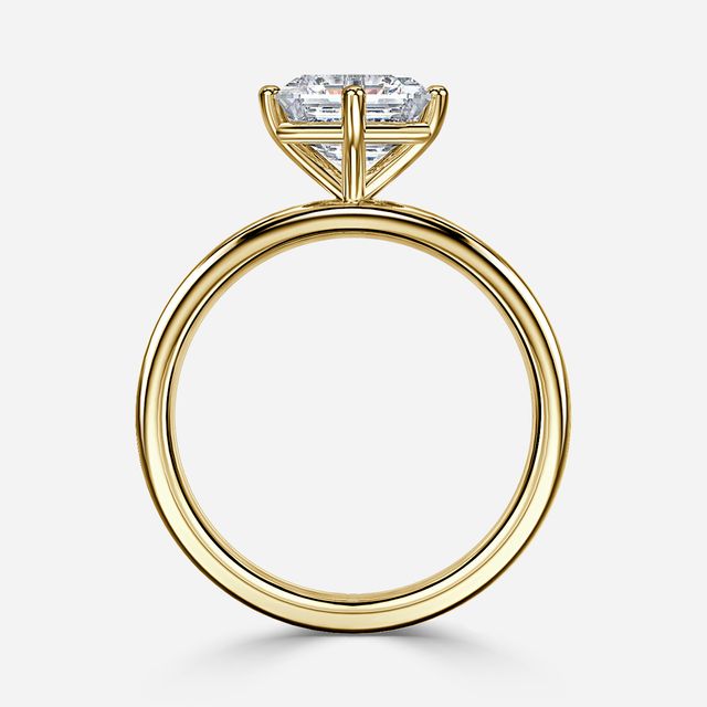 Nora Yellow Gold Solitaire Engagement Ring