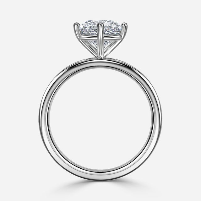 Nora White Gold Solitaire Engagement Ring