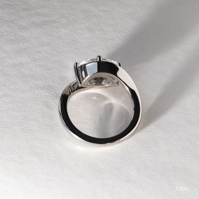 Naia Platinum Solitaire Engagement Ring
