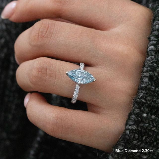 Kate White Gold Channel Set Hidden Halo Engagement Ring