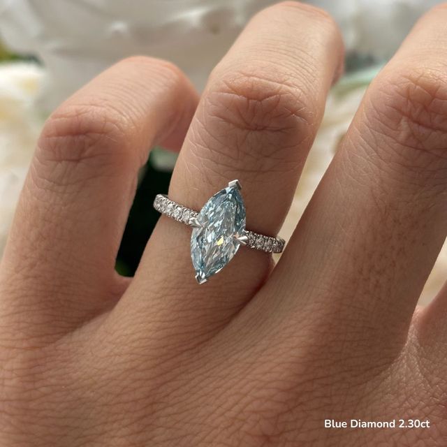 Kate White Gold Channel Set Hidden Halo Engagement Ring