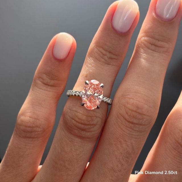 Kate Platinum Hidden Halo Engagement Ring
