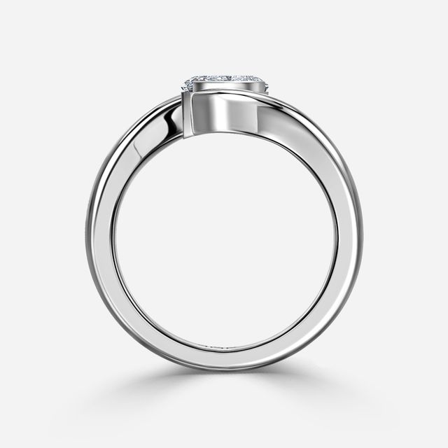Naia Platinum Solitaire Engagement Ring