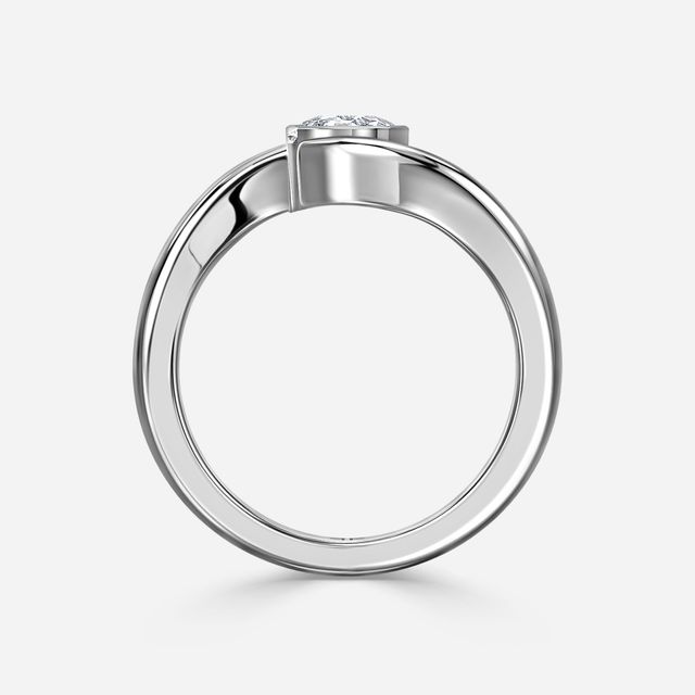 Naia Platinum Solitaire Engagement Ring