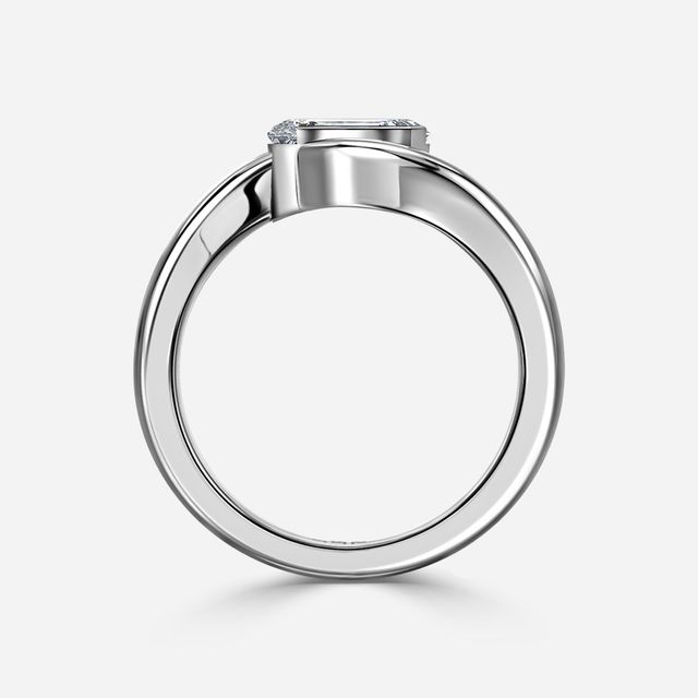 Naia Platinum Solitaire Engagement Ring
