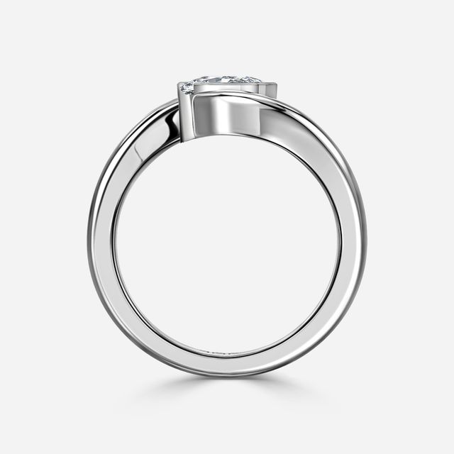 Naia Platinum Solitaire Engagement Ring