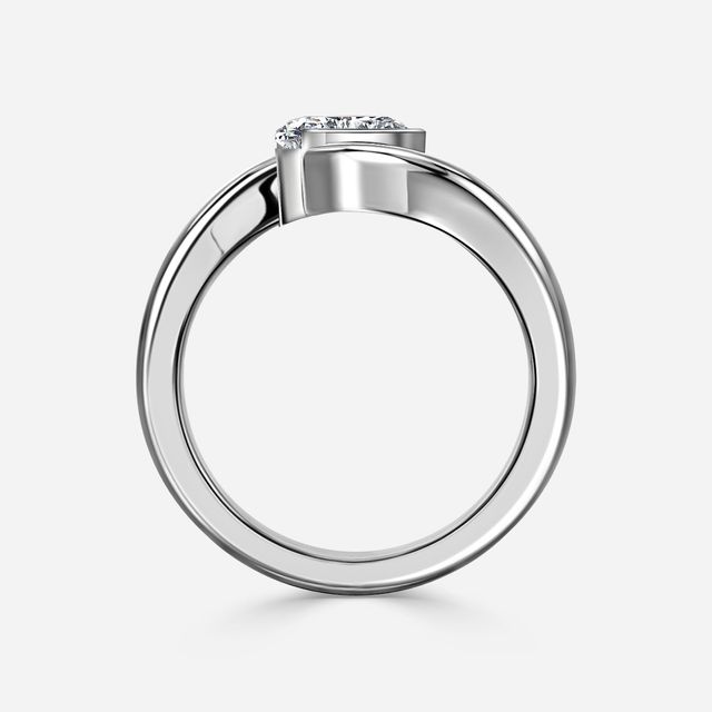 Naia Platinum Solitaire Engagement Ring