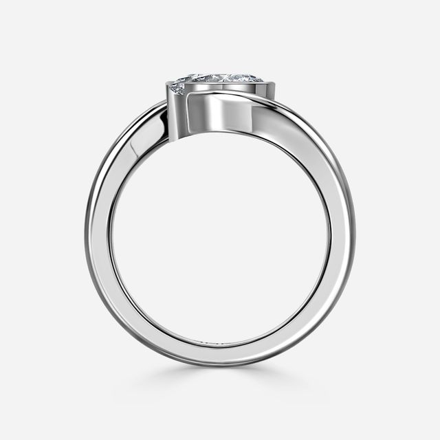 Naia Platinum Solitaire Engagement Ring