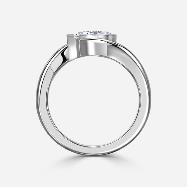 Naia Platinum Solitaire Engagement Ring