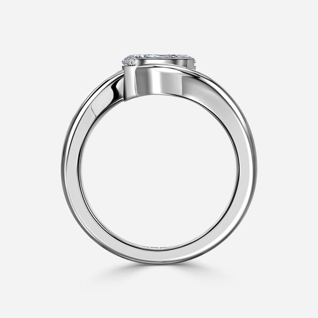 Naia Platinum Solitaire Engagement Ring