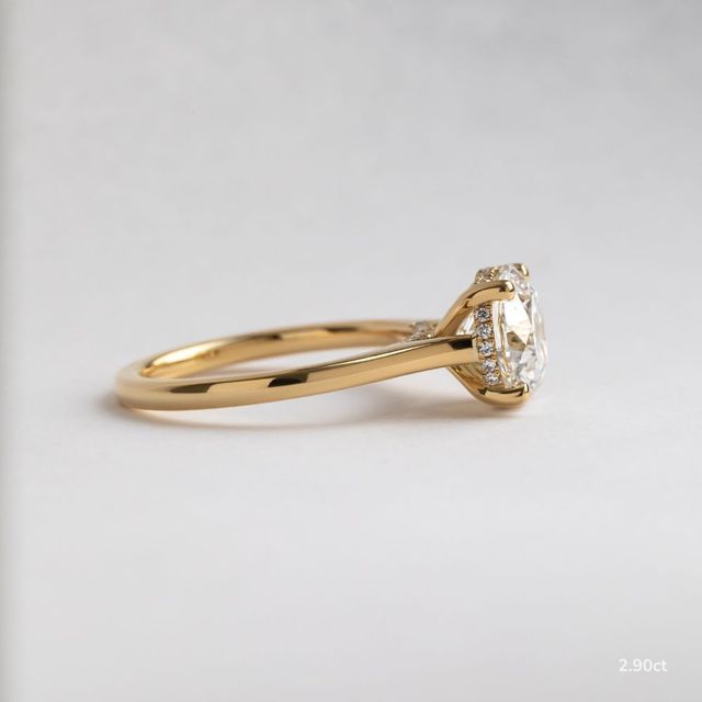 Juliette Yellow Gold Engagement Ring