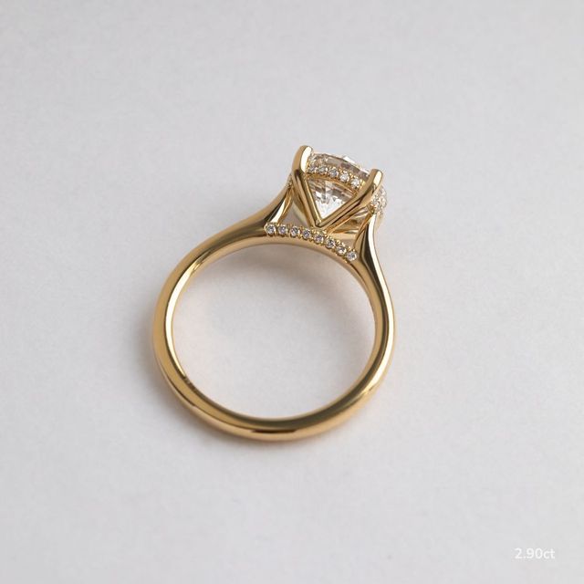 Juliette Yellow Gold Engagement Ring