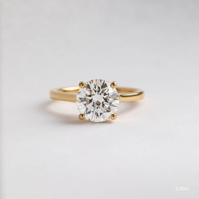 Juliette Yellow Gold Engagement Ring