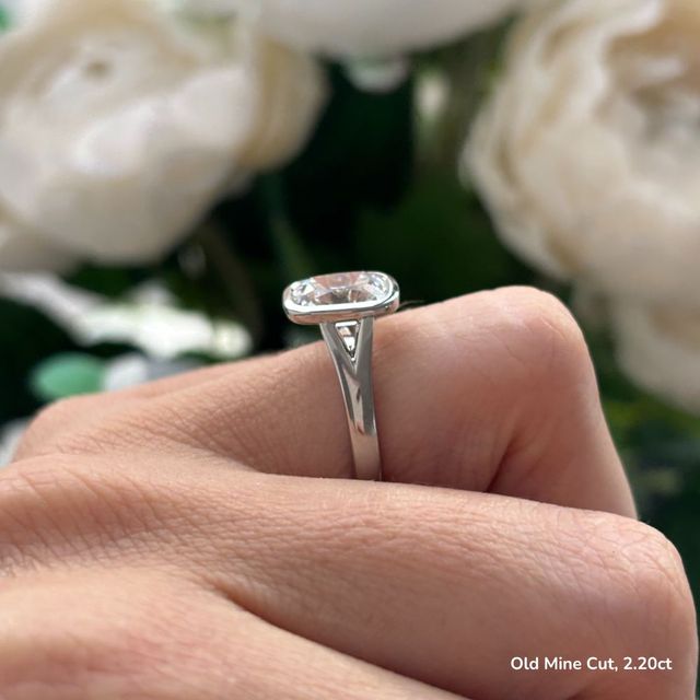London Platinum Solitaire Engagement Ring
