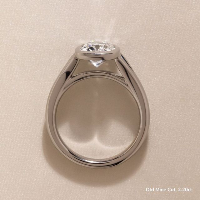 London Platinum Solitaire Engagement Ring
