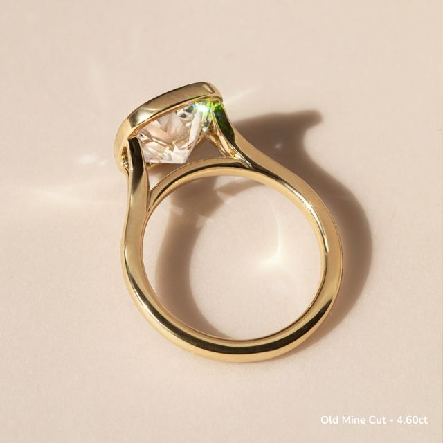 London Yellow Gold Solitaire Engagement Ring