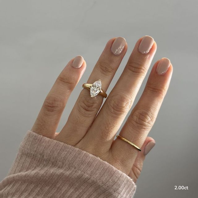 Blair Yellow Gold Solitaire Engagement Ring