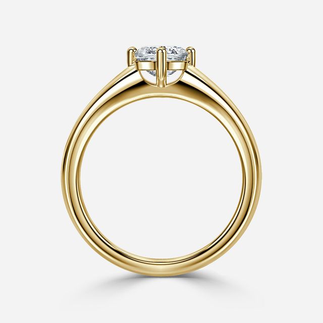 Blair Yellow Gold Solitaire Engagement Ring