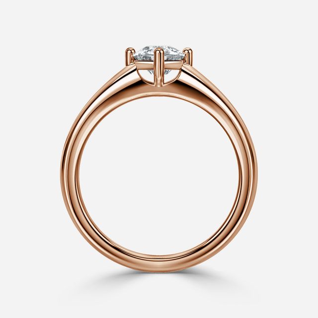 Blair Rose Gold Solitaire Engagement Ring
