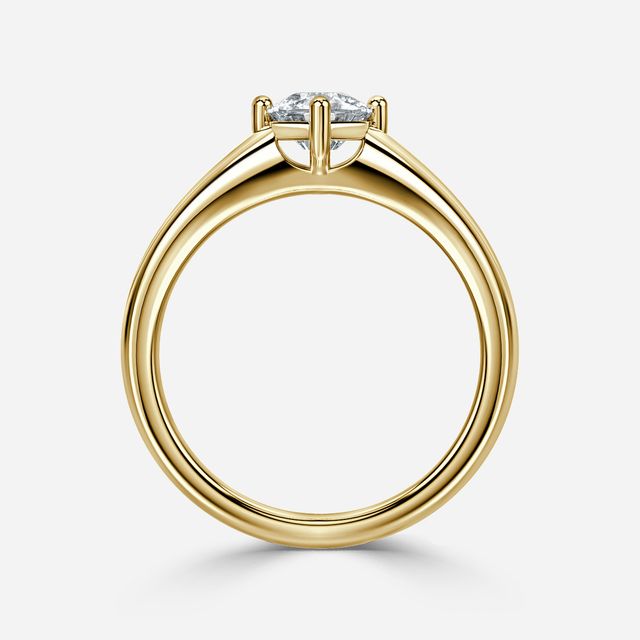 Blair Yellow Gold Solitaire Engagement Ring