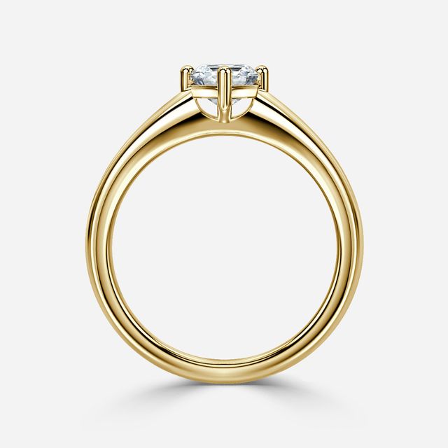 Blair Yellow Gold Solitaire Engagement Ring