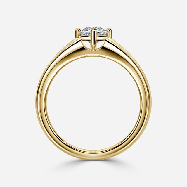 Blair Yellow Gold Solitaire Engagement Ring
