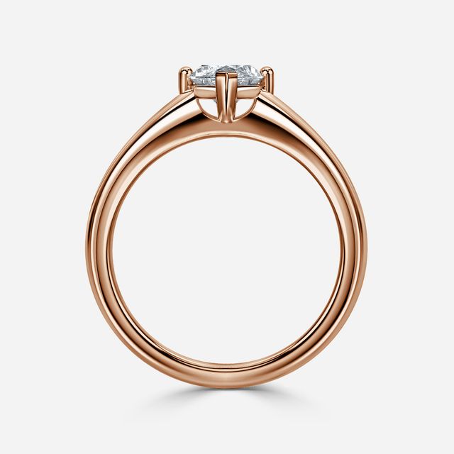 Blair Rose Gold Solitaire Engagement Ring
