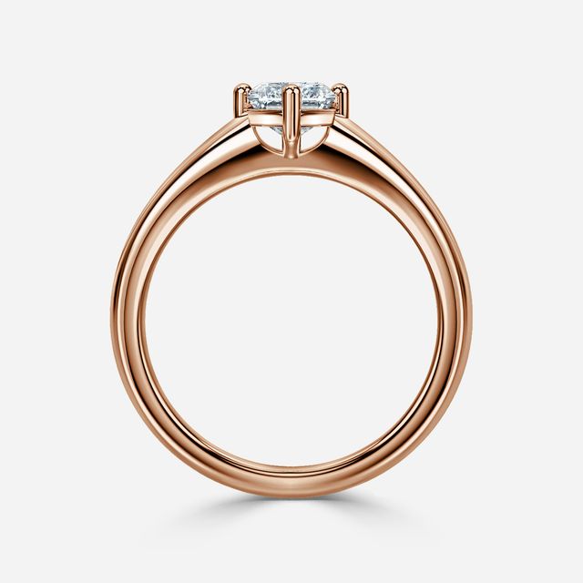 Blair Rose Gold Solitaire Engagement Ring