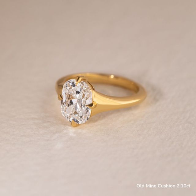 Blair Yellow Gold Solitaire Engagement Ring