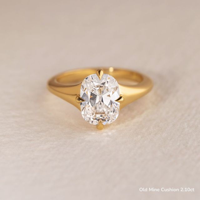 Blair Yellow Gold Solitaire Engagement Ring