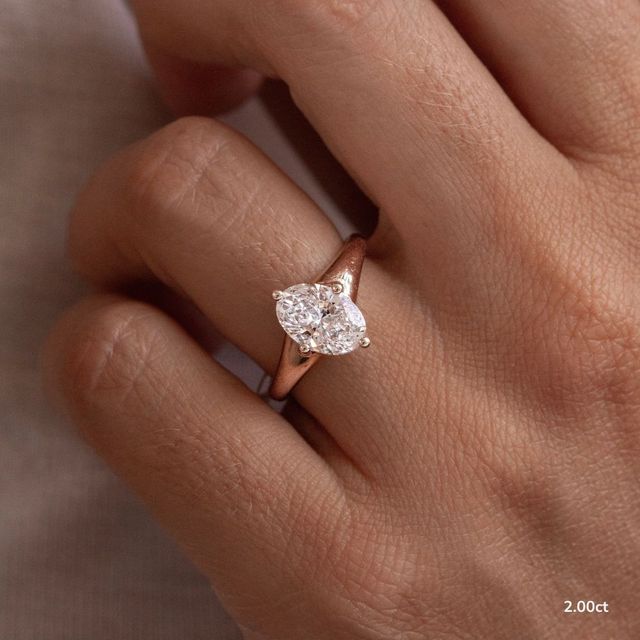 Blair Yellow Gold Solitaire Engagement Ring