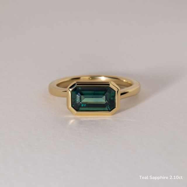 Sydney Yellow Gold Unique Engagement Ring