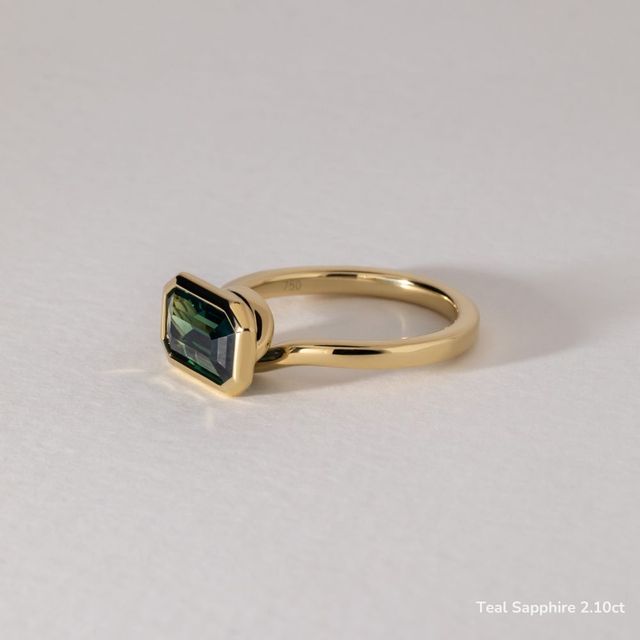 Sydney Yellow Gold Unique Engagement Ring