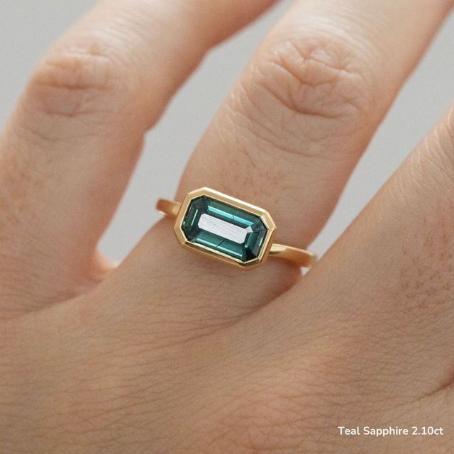Sydney Yellow Gold Unique Engagement Ring