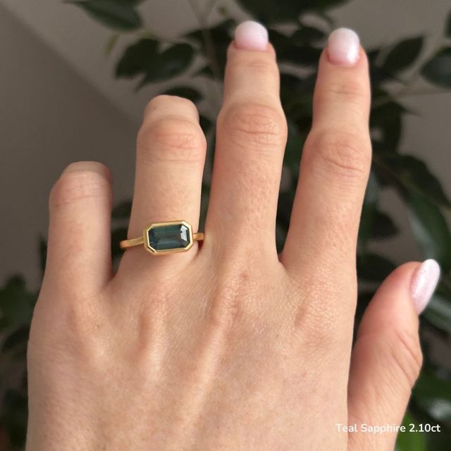 Sydney Yellow Gold Unique Engagement Ring