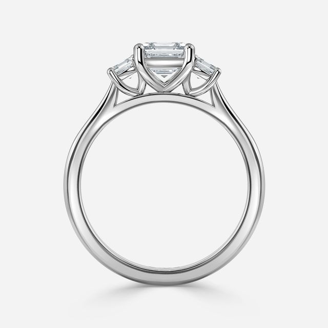 Julia White Gold Trilogy Engagement Ring