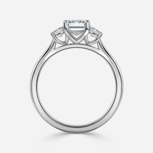 Julia Platinum Trilogy Engagement Ring