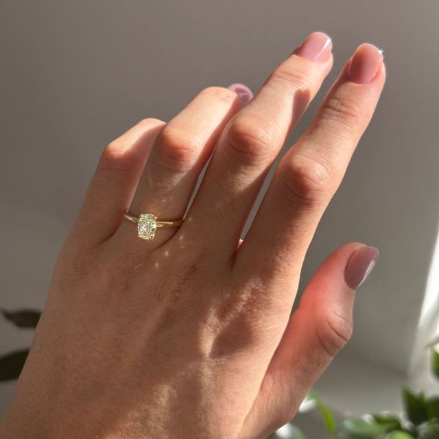 2 Carat Yellow Marquise Diamond Cluster Engagement Ring in Yellow Gold - Windermere