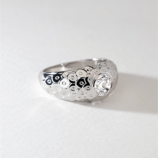 2 Carat Lab Grown Round Diamond Men's Engagement Ring in Platinum - Dahlia
