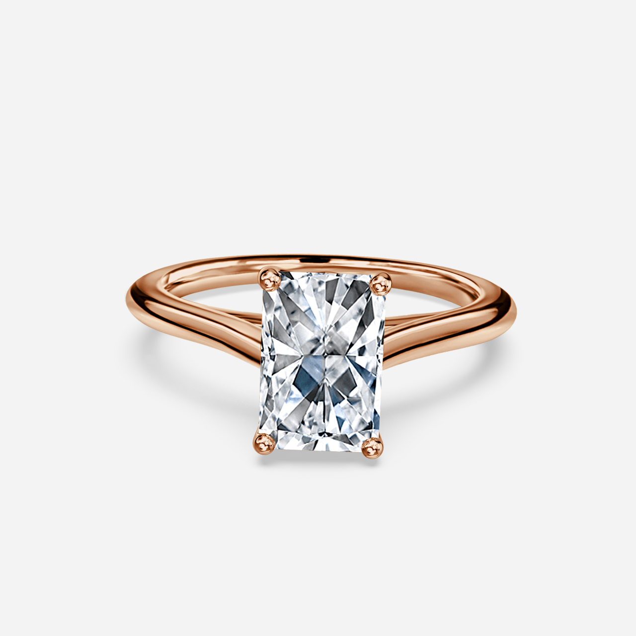 Aerin Rose Gold Unique Engagement Ring