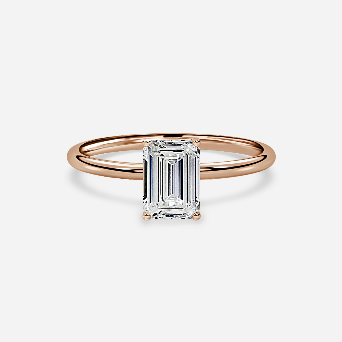 Chelsea Rose Gold Engagement Ring