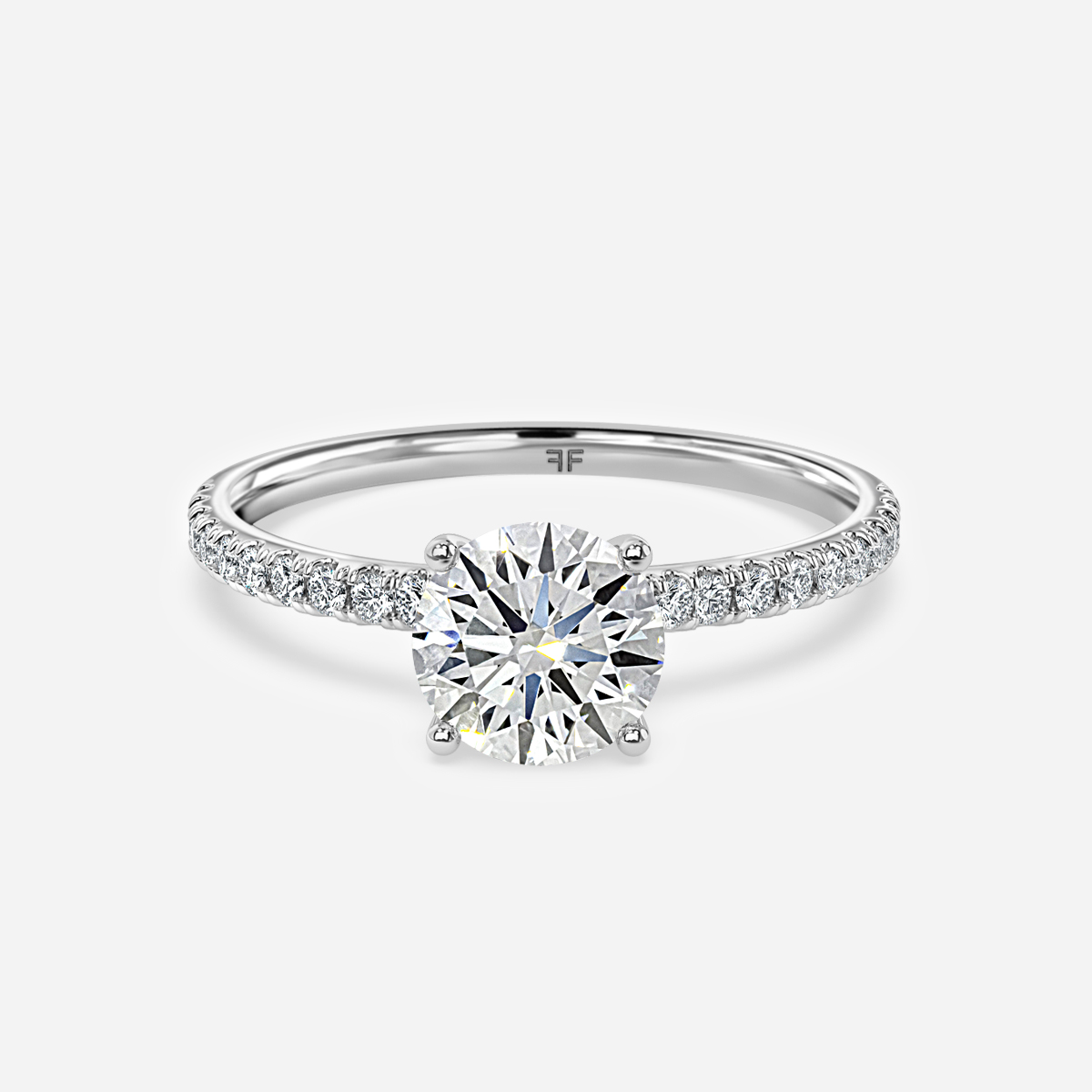 Jessica White Gold Engagement Ring