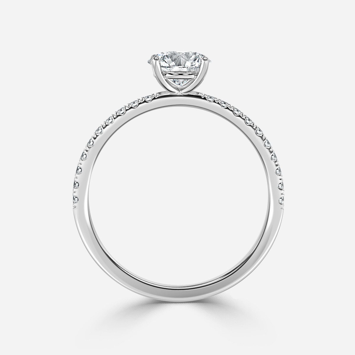 Jessica Platinum Engagement Ring